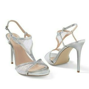 LACE DETAIL EVENING SANDAL BRAND NEW ( 8)